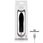 RECHARGEABLE VIBRATOR FOUR BLACK 7 SPEEDS - Image 3