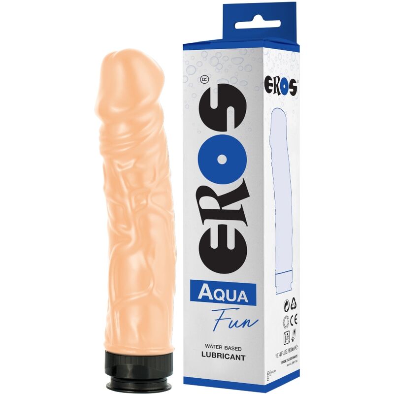 AQUA FUN DILDO AND WATERBASED LUBRICANT