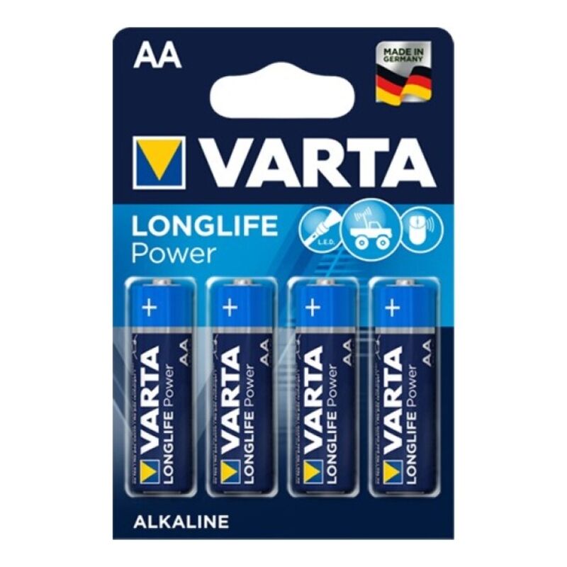 img_115568_793d4fb7dcafdf04ac3b972c4a7979f7_1.jpg LONGLIFE POWER ALKALINE BATTERY AA LR6 4 UNIT - Pilt 1