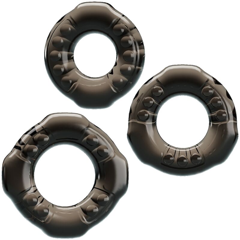COCK RINGS YVONNE SET 3 PENIS RINGS