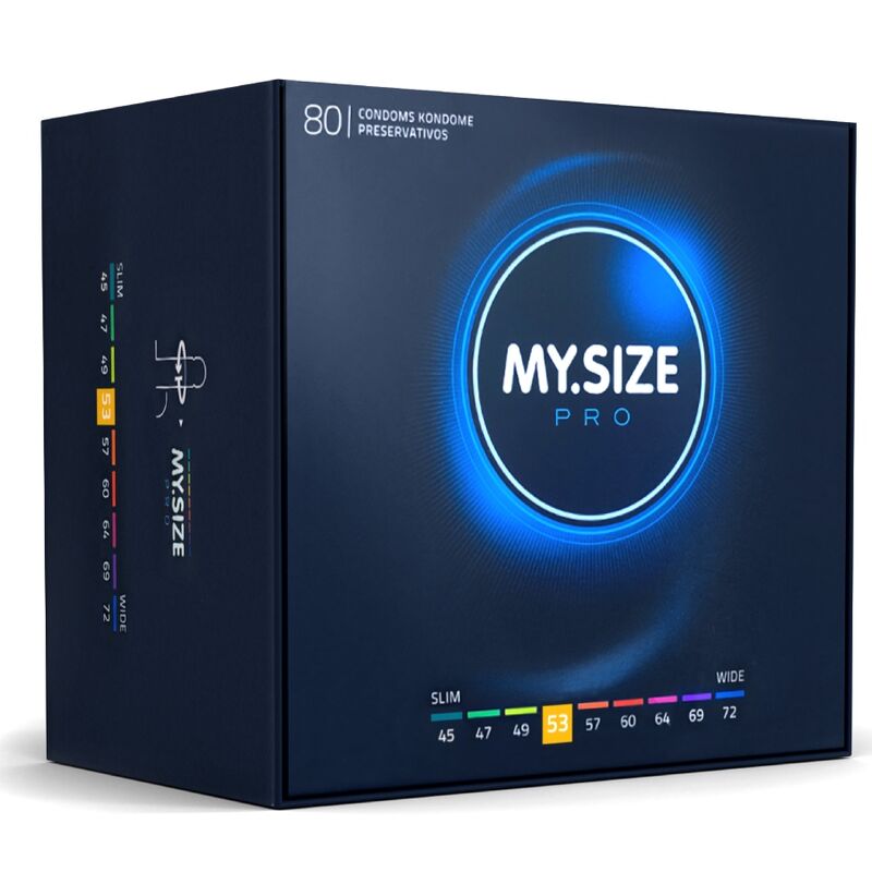 PRO CONDOMS 53 MM 80 UNITS