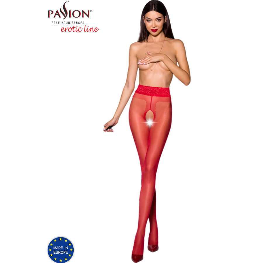 TIOPEN 001 RED TIGHTS 1/2 20 DEN