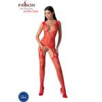 BS099 RED BODYSTOCKING ONE SIZE - Pilt 3