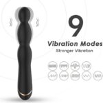 BAMBU VIBRATOR ADJUSTABLE BLACK - Pilt 2