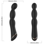 BAMBU VIBRATOR ADJUSTABLE BLACK