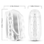 MASTER MASTURBATOR & VIBRATOR TRANSPARENTE - Pilt 2