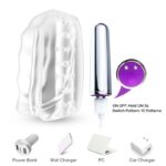 MASTER MASTURBATOR & VIBRATOR TRANSPARENTE - Pilt 3