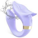 FOX VIBRATOR FOR COUPLES REMOTE CONTROL PURPLE - Pilt 2