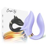 FOX VIBRATOR FOR COUPLES REMOTE CONTROL PURPLE - Pilt 4