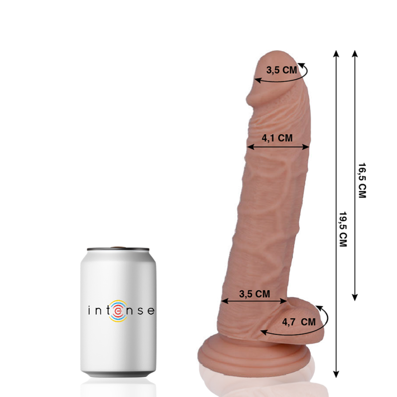 img_165148_fc6ceb406e31ba210a30cc14ba09ba9e_1.png 15 REALISTIC COCK 19.5 CM -O- 4.1 CM - Image 1