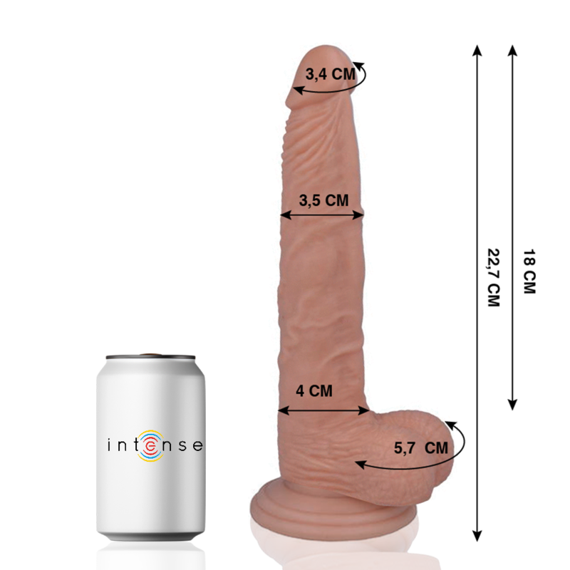 29 REALISTIC COCK 22.7 CM -O- 3.5 CM