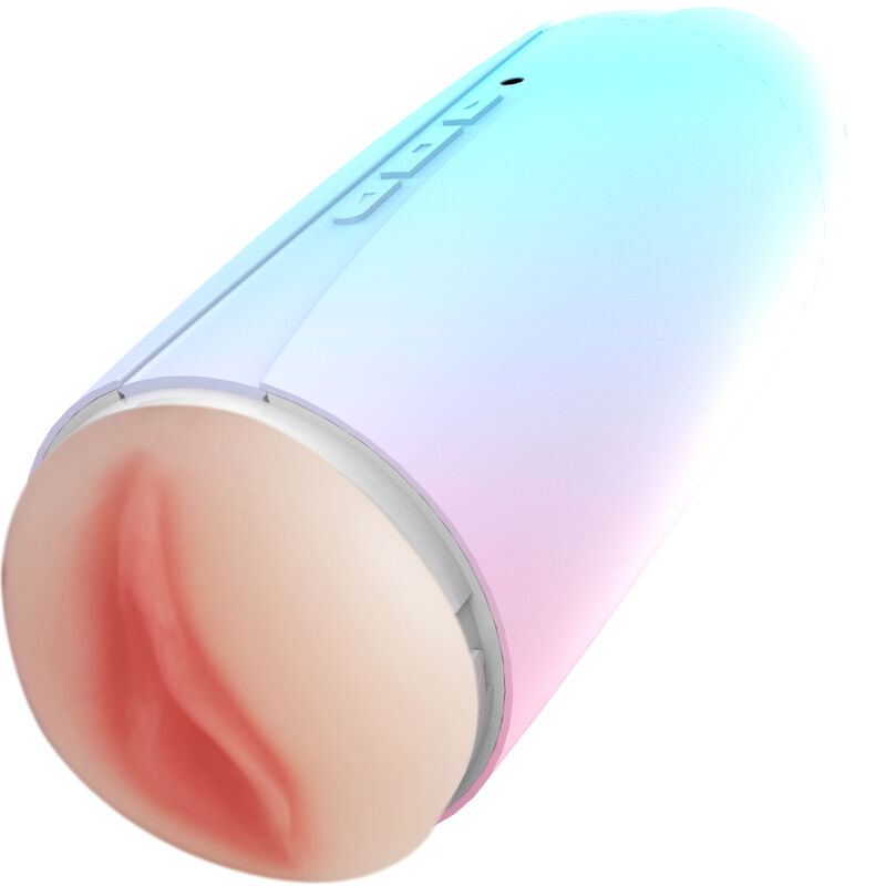 RAINBOW DOUBLE VAGINA & MOUTH VIBRATOR MASTURBATOR