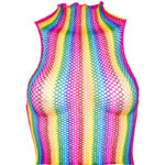 MULTICOLOR NET TOP – Kuva 3