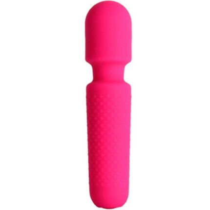 YOUR MAGIC MASSAGER & VIBRATOR RECHARGEABLE 10 VIBRATIONS WAND DOTS PINK