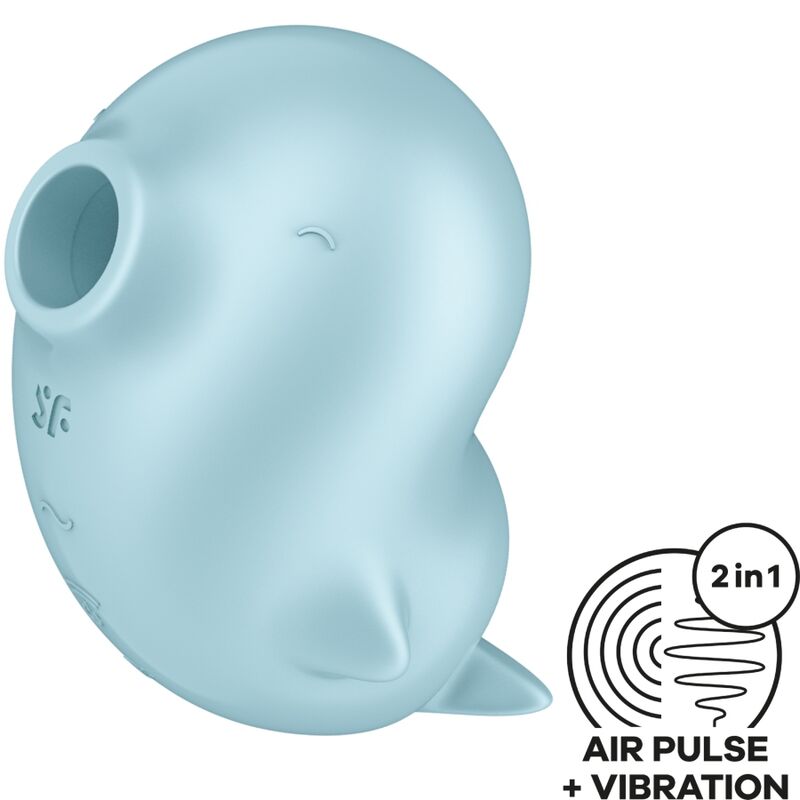 img_184001_bb16168d262ec3d3f211f5bc929044d1_1.jpg SASSY SEAL STIMULATOR & VIBRATOR BLUE – Kuva 1