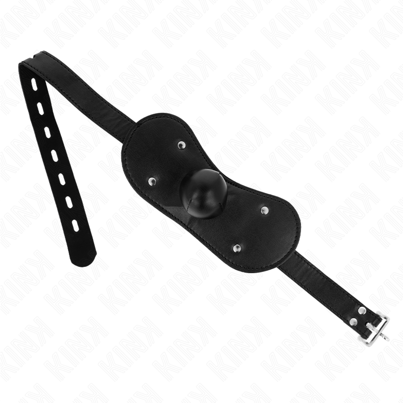 img_187654_e7e165cb85851d0bedf6b44d0a83c0e3_1.png BALL GAG MOUTH MASK WITH LOCK ADJUSTABLE 42-60 CM - Image 1