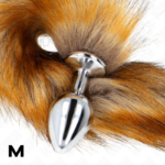 ANAL PLUG SIZE M 8 X 3.5 CM WITH SYNTHETIC TAIL 40 CM BROWN – Kuva 4
