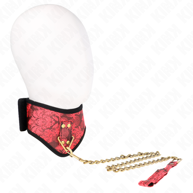 SCANDAL MODEL NECKLACE WITH LACE STRAP 75 CM 44 X 10 CM