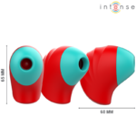 DONNIE CLITORAL STIMULATOR RED/GREEN – Kuva 4