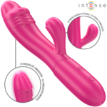 IVY FLEXIBLE VIBRATOR 10 VIBRATIONS WITH STIMULATING TONGUE PINK – Kuva 2
