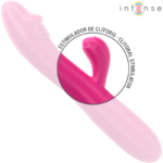 IVY FLEXIBLE VIBRATOR 10 VIBRATIONS WITH STIMULATING TONGUE PINK – Kuva 5