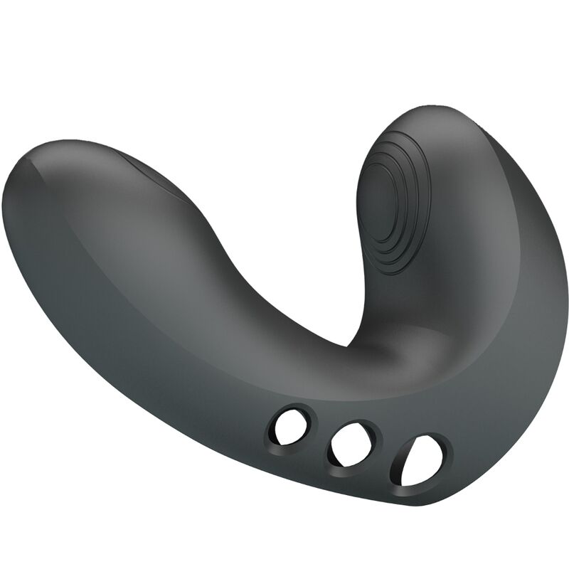 CAMELIA FINGER VIBRATOR 7 VIBRATIONS BLACK