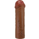 NILE PENIS SLEEVE WITH 2.5 CM EXTENSION MULATTO