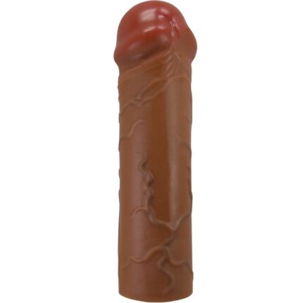 NILE PENIS SLEEVE WITH 2.5 CM EXTENSION MULATTO