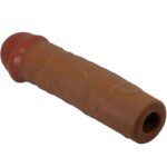 NILE PENIS SLEEVE WITH 2.5 CM EXTENSION MULATTO - Image 2