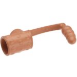 PENIS SLEEVE WITH ANAL PLUG NATURAL - Pilt 4