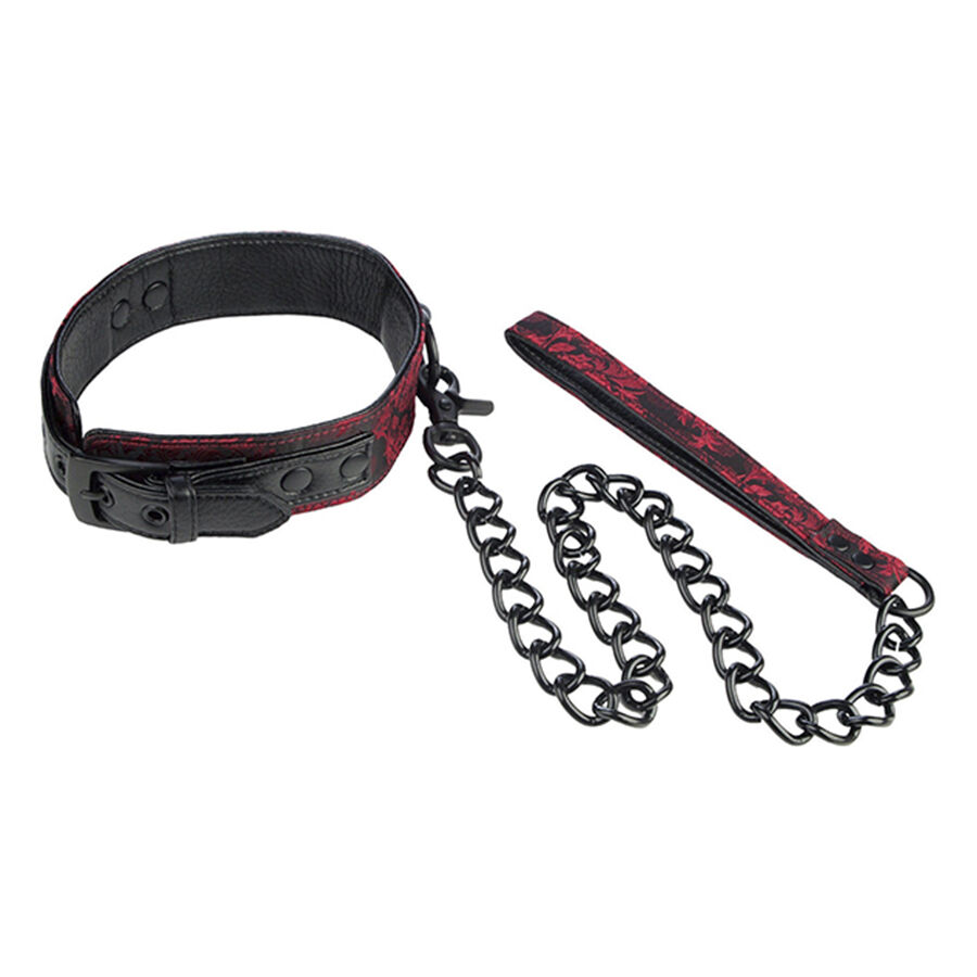 SCANDAL NECKLACE WITH BLACK STRAP