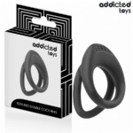 DOUBLE TEXTURED PENIS RING