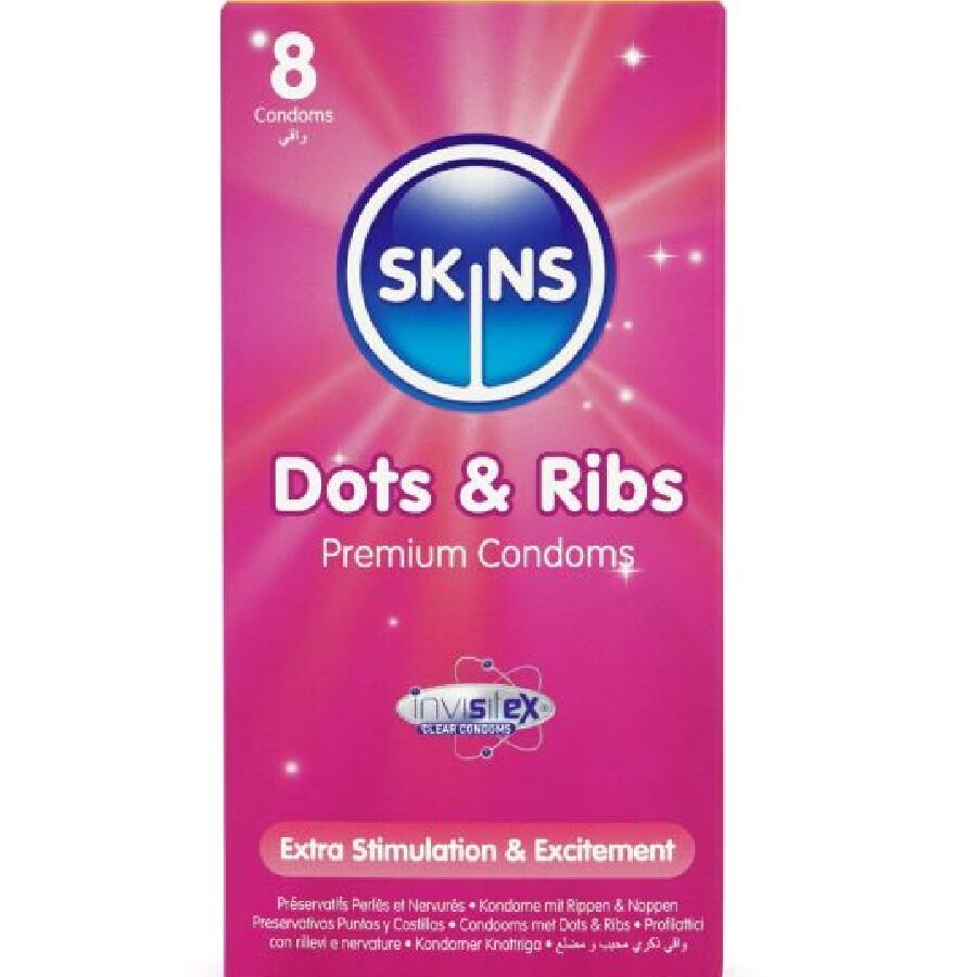img_213479_2b367c5f26ca703186e541737ebc60bd_1.jpg DOTS & RIBS PREMIUM CONDOMS PACK 8 - Image 1