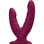 RYDE DOUBLE DILDO WINE RED - Pilt 2