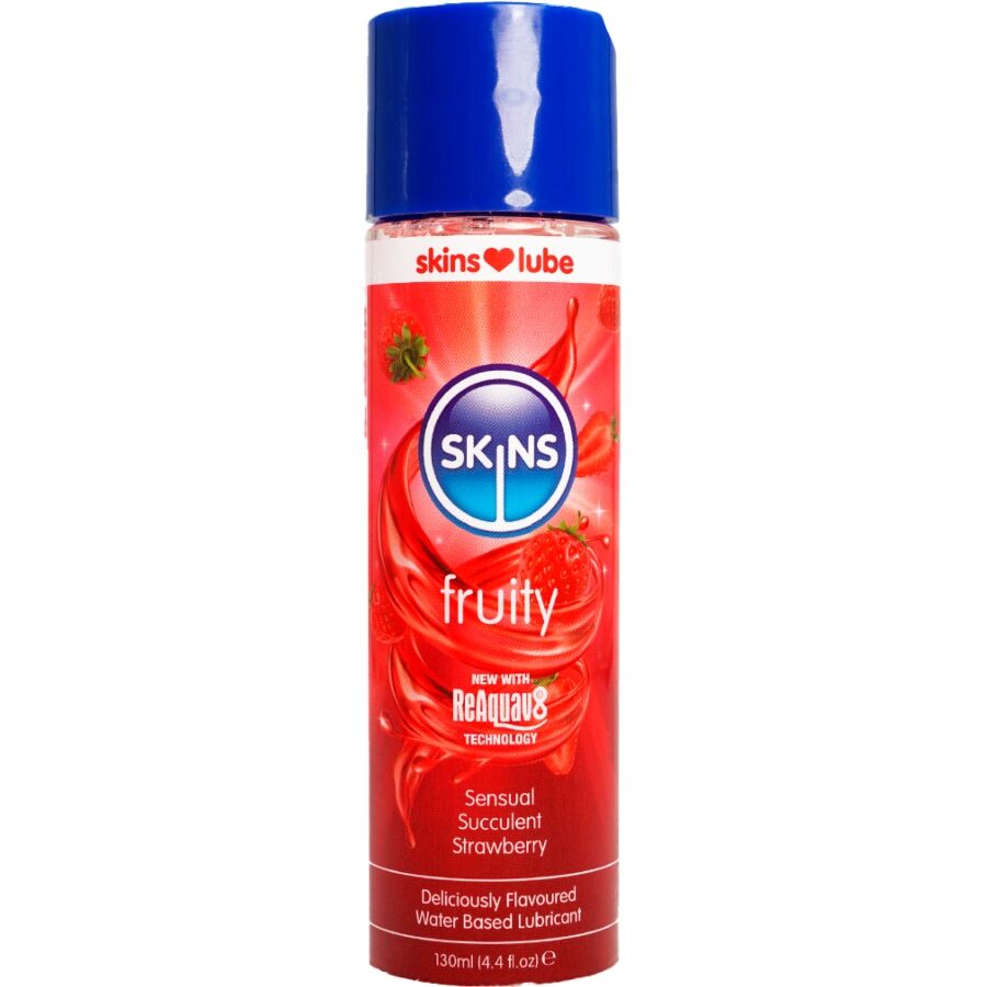 FRUITY WATER-BASED LUBRICANT STRAWBERRY 130 ML