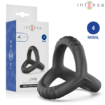 JOHN ADJUSTABLE TRIPLE PENIS RING MODEL 4