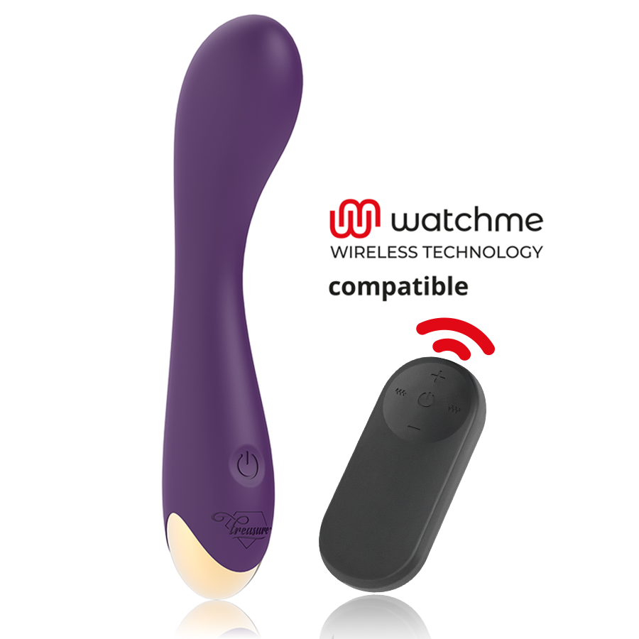 img_223060_ceb1174c09ecf50dfff15255a826304e_1.png HANSEL G-SPOT VIBRATOR + WATCHME REMOTE CONTROL - Pilt 1