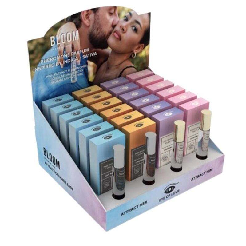 BLOOM DISPLAY 4X6 PERFUMES 10 ML