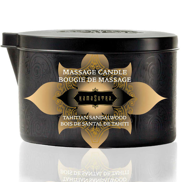 VANILLA AND SANDALWOOD MASSAGE CANDLE 170 GR