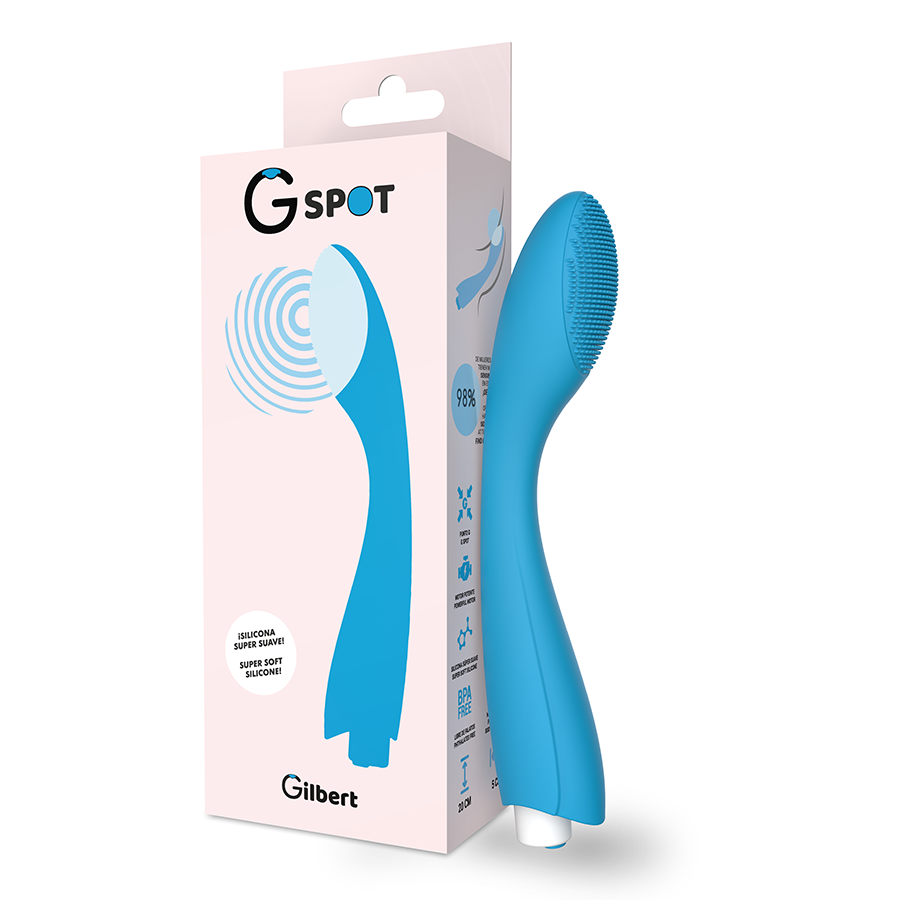 GYLBERT TURQUOISE BLUE G-SPOT VIBRATOR