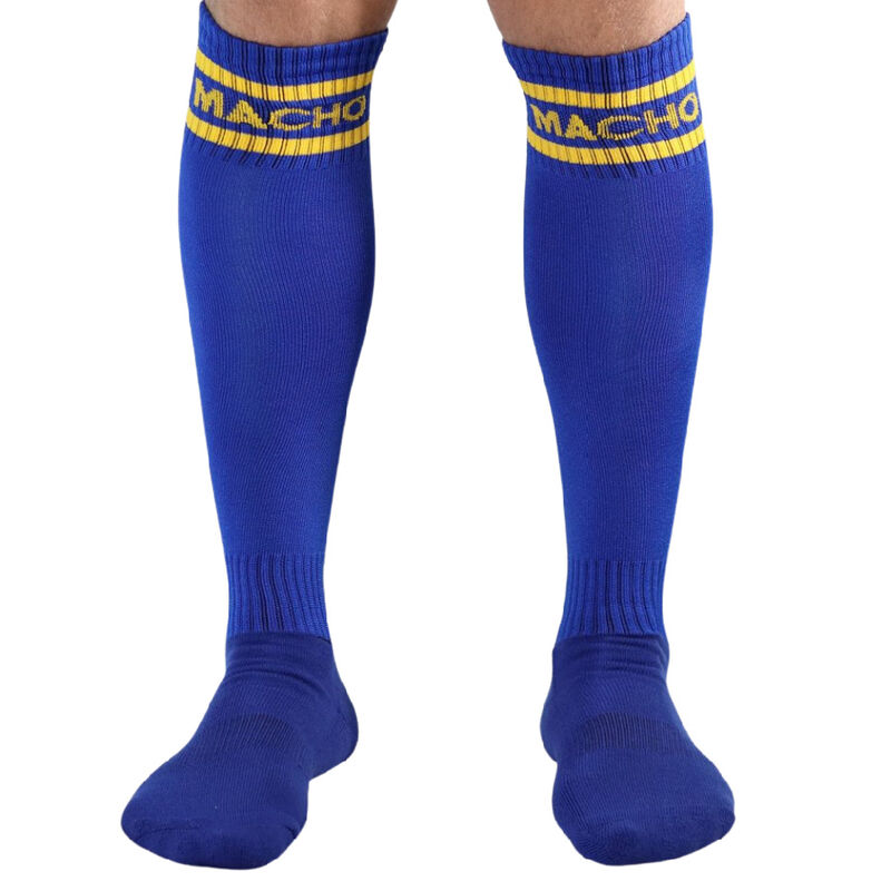 img_97417_b47dfeaefd1c09f9c3506f08277481f9_1.jpg LONG SOCKS ONE SIZE BLUE - Image 1
