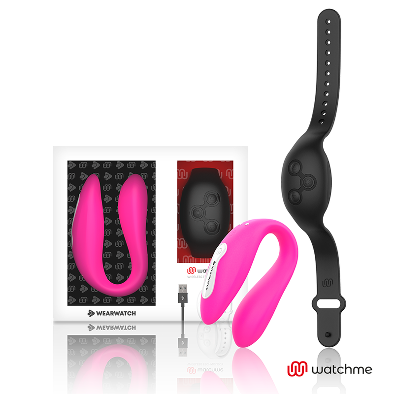 img_99120_d97e0a635595f8ad13c0ddba085acc06_1.png WATCHME DUAL TECHNOLOGY VIBRATOR FUCHSIA/AZABACHE – Kuva 1