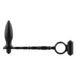 ANAL PLUG WITH VIBRATORY RING - Image 3