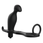 ANAL PLUG WITH BLACK SILICONE RING 12 CM – Kuva 4