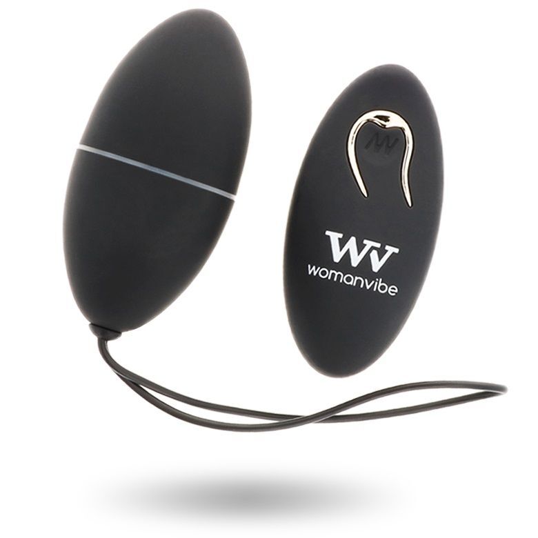 ALSAN EGG REMOTE CONTROL BLACK SILICONE BLACK
